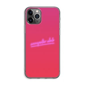 Vice Glow: iPhone 11 Pro Max Transparant Hoesje