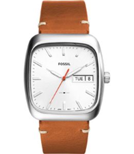 Horlogeband Fossil FS5353 Leder Bruin 22mm