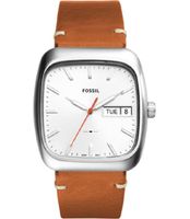 Horlogeband Fossil FS5353 Leder Bruin 22mm