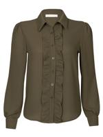Blouse Ruches Army