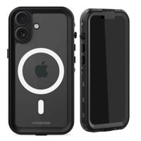 Mobilize MagSafe Compatible Waterproof Case Apple iPhone 16 Clear/Black