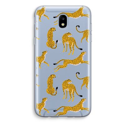 Luipaard: Samsung Galaxy J5 (2017) Transparant Hoesje