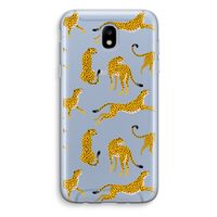 Luipaard: Samsung Galaxy J5 (2017) Transparant Hoesje