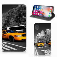 Apple iPhone Xr Book Cover New York Taxi