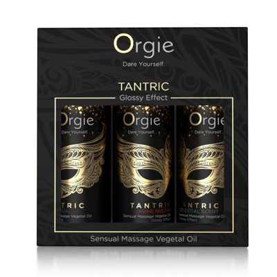 Orgie Tantric - Sensuele Massageolie Set - Mini Formaat