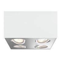 Philips WarmGlow LED Box plafond-/wandspot, 4x - thumbnail