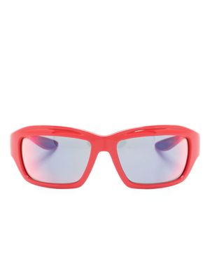 Dolce & Gabbana Eyewear lunettes de soleil Re-Edition à monture rectangulaire - Rouge
