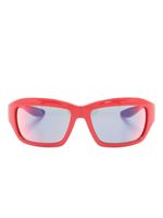 Dolce & Gabbana Eyewear lunettes de soleil Re-Edition à monture rectangulaire - Rouge