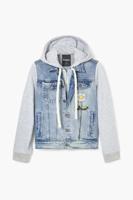Trucker spijkerjack - BLUE - XS