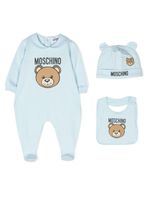 Moschino Kids pyjama à imprimé Teddy Bear - Bleu