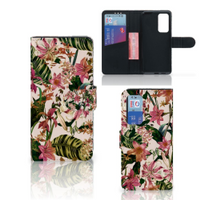 Huawei P40 Hoesje Flowers