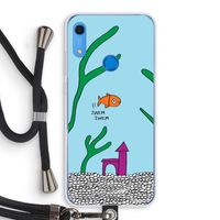 Aquarium: Huawei Y6s Transparant Hoesje met koord