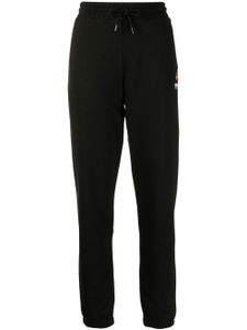 Kenzo pantalon de jogging à lien de resserrage - Noir