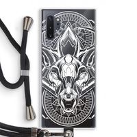 Oh Deer: Samsung Galaxy Note 10 Plus Transparant Hoesje met koord