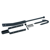 Waelbers Veersluiting 3 delen 77mm zwart - 1 Stuk(s) - 147337.75