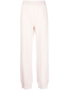 Barrie pantalon en maille à coupe droite - Rose