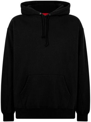 Supreme hoodie crop à empiècements - Noir