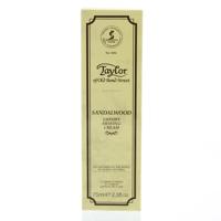 Taylor of Old Bond Street Shaving Cream Sandalwood Tube 75ml