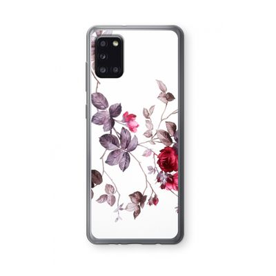 Mooie bloemen: Samsung Galaxy A31 Transparant Hoesje