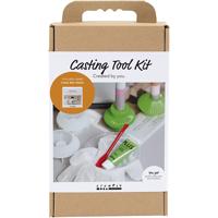 Creativ Company Gereedschapsset gieten, lichtgroen, 1 doos