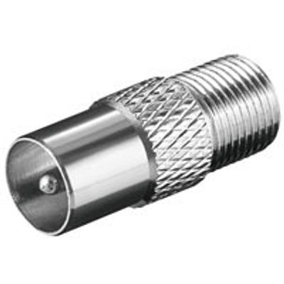 Adapter F connector coaxiaal koppelstuk Adapter
