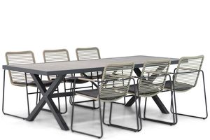 Taste Elba/Crossley 245 cm dining tuinset 7-delig