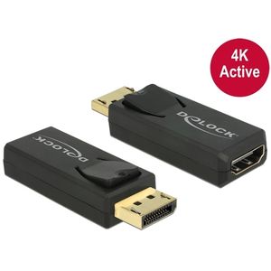 DeLOCK Adapter DisplayPoort naar HDMI adapter Bu, 4K