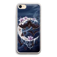 Vleermuizen Maan: iPhone 7 Transparant Hoesje