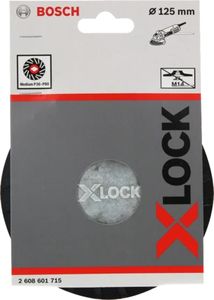 Bosch Accessories 2608601715 X-LOCK steunschijf middelhard, 125 mm