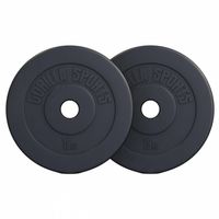 Gorilla Sports Gewichtsschijven - Olympisch - Halterschijf - 2 x 15 kg - - thumbnail