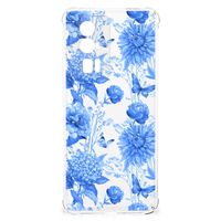 Case voor Xiaomi Poco F5 Pro Flowers Blue