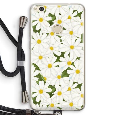 Summer Daisies: Huawei Ascend P8 Lite (2017) Transparant Hoesje met koord
