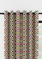 Orla Kiely - Ringgordijn - Spot Flower Ditsy Red Multi