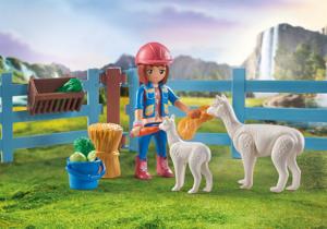PLAYMOBIL Horses of Waterfall - Amelia en Whisper speelset Constructiespeelgoed