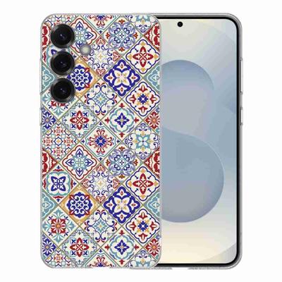 TPU Hoesje Samsung Galaxy S25 - Tiles Color Backcover