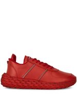 Giuseppe Zanotti baskets bicolores - Rouge