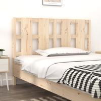 Hoofdbord 140,5x4x100 cm massief grenenhout
