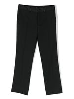 Dolce & Gabbana Kids pantalon en laine mélangée - Noir