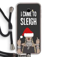 Came To Sleigh: Samsung Galaxy J4 Plus Transparant Hoesje met koord