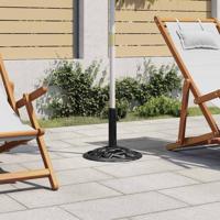 VidaXL Parasolvoet 40x40x32 cm gietijzer zwart