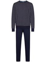 Katoenen heren pyjama grafisch