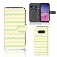 Samsung Galaxy S10e | Telefoon Hoesje | Waves Yellow