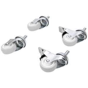 Digitus DN-19 CASTOR-WM 19 inch Wielen voor patchkast Meerdere kleuren