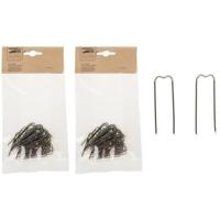 Steekkrammen klemmen - 100x stuks - 1.5 x 4 cm -?patentkrammen