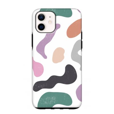 Memphis Shapes: iPhone 12 mini Tough Case