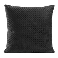 2e Halve Prijs Leen Bakker - Sierkussen Alain - 45x45 Centimeter - Polyester - Zwart