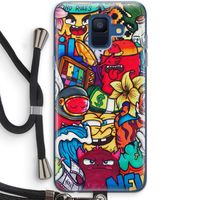 No Rules: Samsung Galaxy A6 (2018) Transparant Hoesje met koord