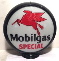 Mobilgas Special Gas Pump Globe