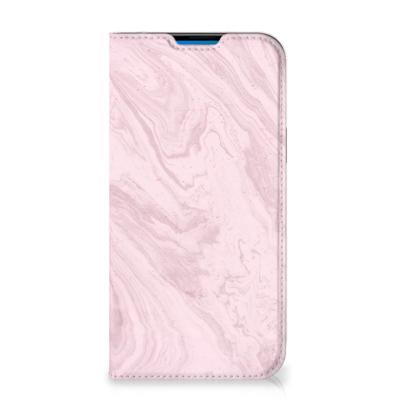 iPhone 14 Pro Max | Standcase | Marble Pink - Origineel Cadeau Vriendin iPhone 14 Pro Max | Standcase | Marble Pink - Origineel Cadeau Vriendin