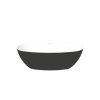Vrijstaand Ligbad Zydra Como 170x80 cm BR Negro